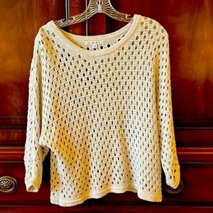 Khaki sweater by Cabi size XS